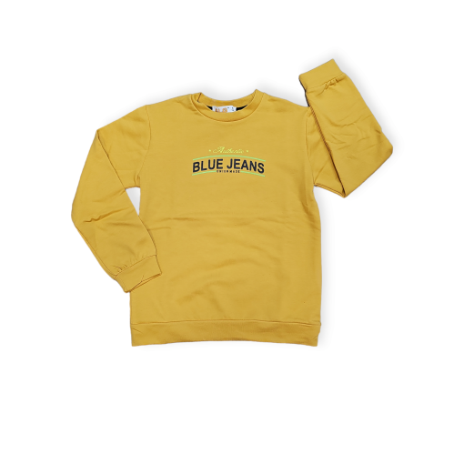 Alg Blue jeans arka baskılı sweat 8/12